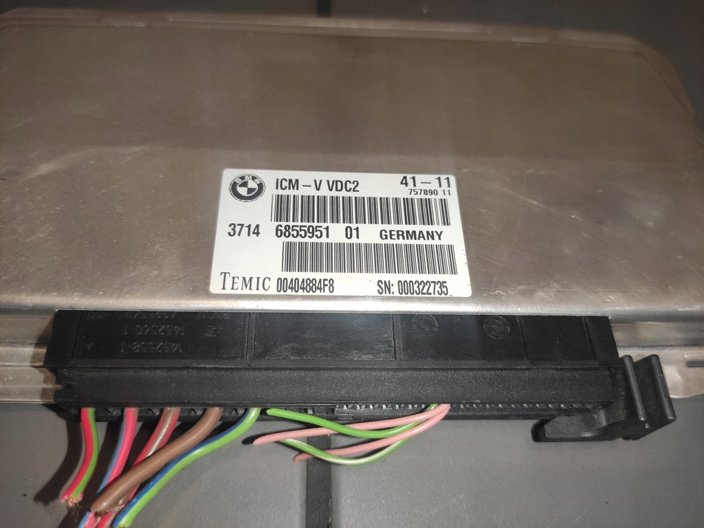 фото №12, Bmw 7 f01 f02 f10 f11 блок керування icm модуль підвіска справний 6855951