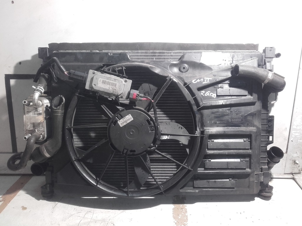 фото №1, Ford c-max mk2 радіатор вентилятор 2.0 tdci aut