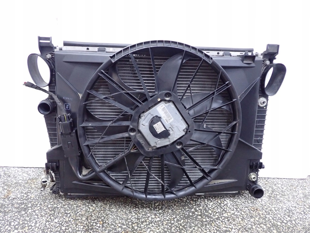 Комплект радиатор вентилятор mercedes sl r230 3.7 Оригинал