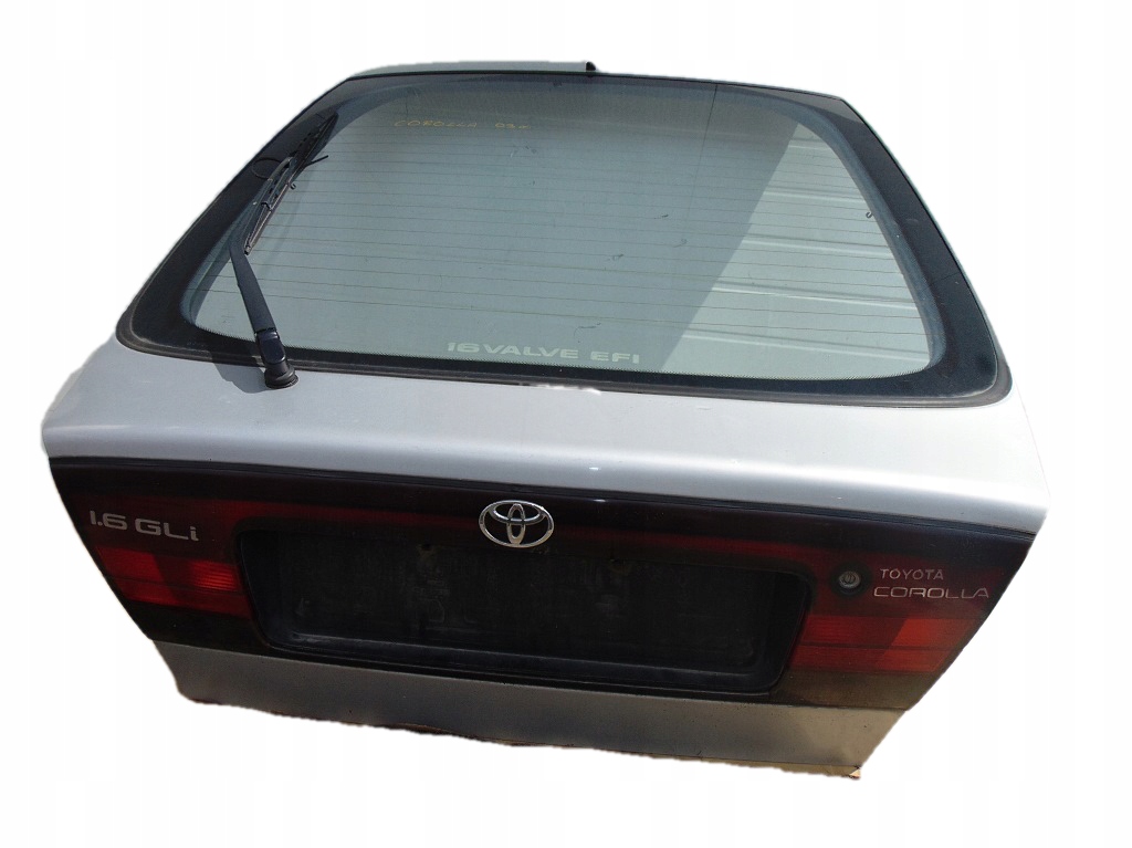 фото №1, Toyota corolla e10 liftback крышка багажника багажника накладка