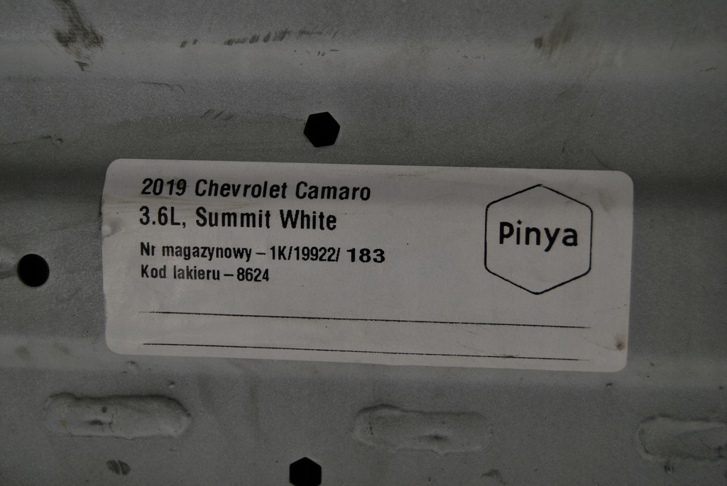 фото №8, Лонжерон левая передняя chevrolet camaro 2016+