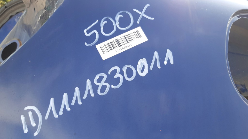 фото №4, Fiat 500x чверть крила права задня 888