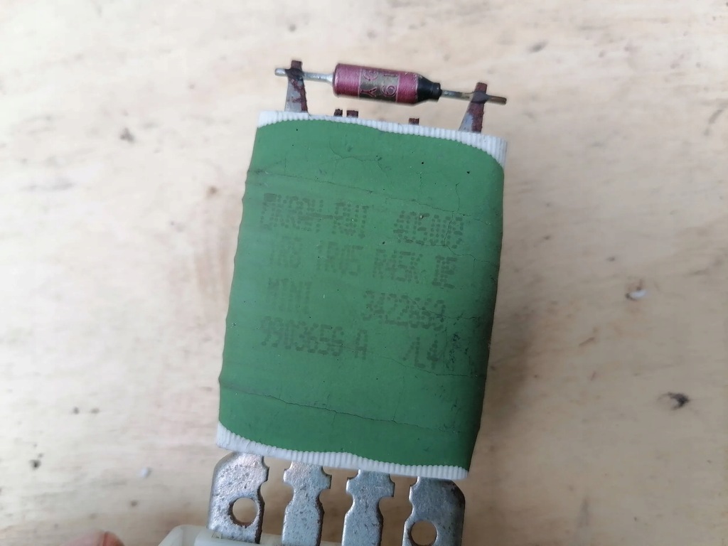 фото №3, Mini one - cooper s r56 r55 резистор резистор вентилятора вентилятор оригинал