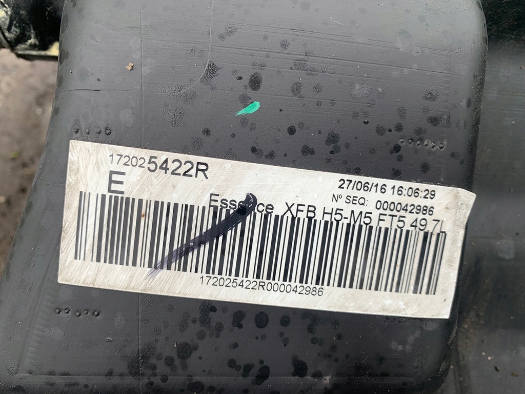 фото №8, Renault megane iv tce бак bak пального насос 172025422r