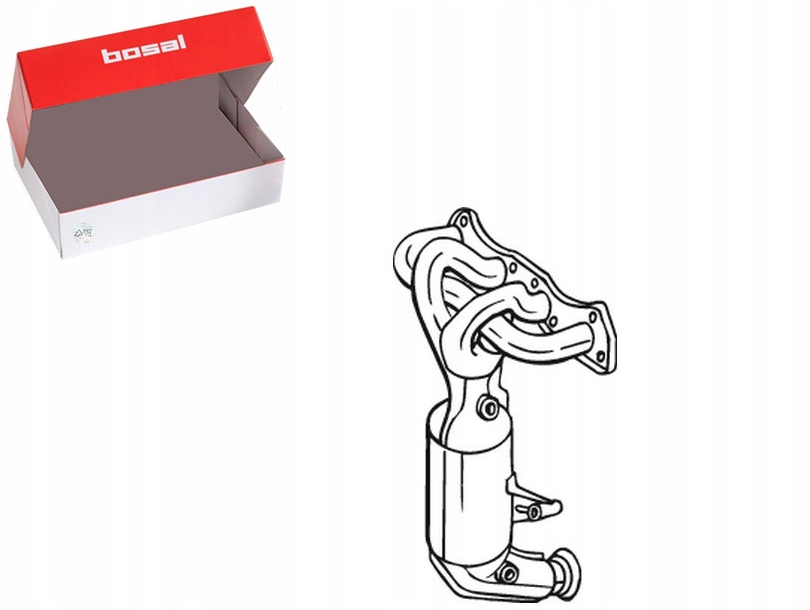 фото №1, Катализатор citroen berlingo multispace berlingo minivan c3 ii c3