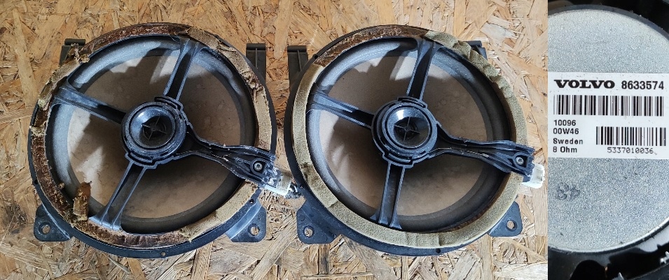 фото №1, Динаміки задня volvo s60 s80 пара 2 штуки 8633574