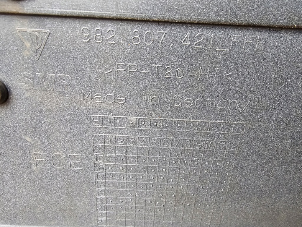 фото №10, Бампер porsche boxster cayman 982807421 718 задняя задний хороший