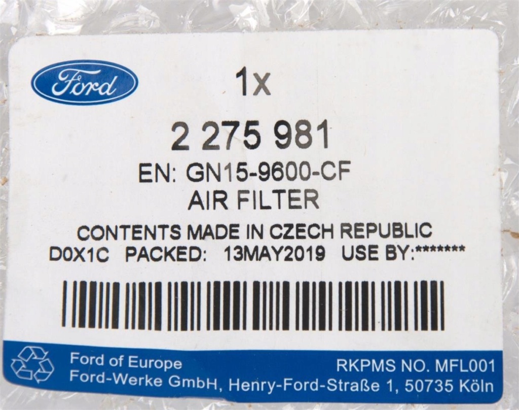 фото №5, Корпус фільтра повітря ecosport 1,0 eb 2017-