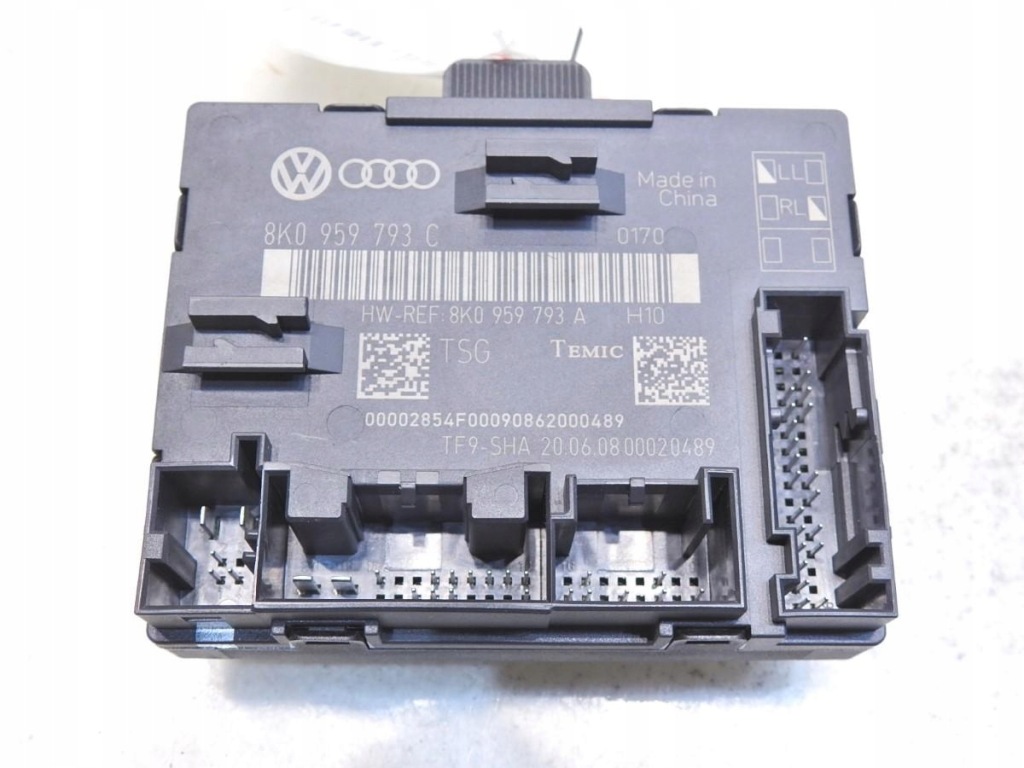 фото №3, Модуль дверь левый перед audi a4 b8