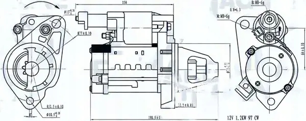 Купить Стартер 063721642610 magneti marelli