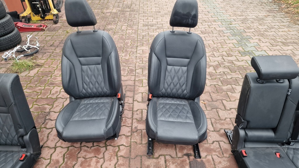 фото №7, Сиденья заднее сиденье подлокотник обшивки nissan x-trail t33 подогрев память europa