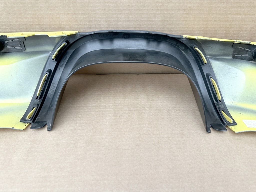 фото №12, Накладка спойлер задний porsche cayman 981 gt4 - диффузор