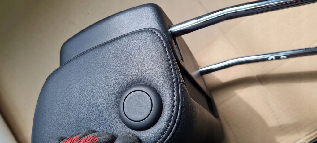 фото №7, A6 c7 4g подголовник сиденье правый перед передний кожа чёрный a7 4g