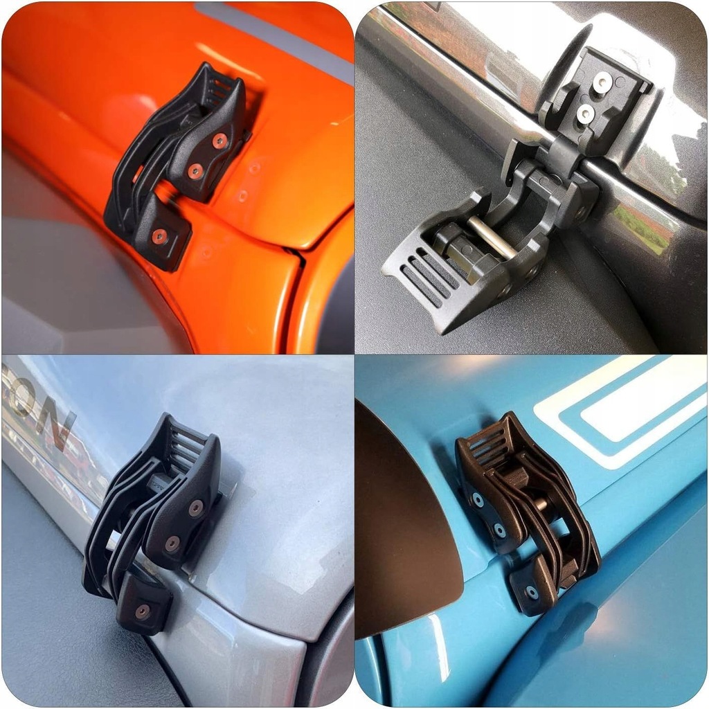 фото №6, Замок боковой капот jeep wrangler jl 2018+