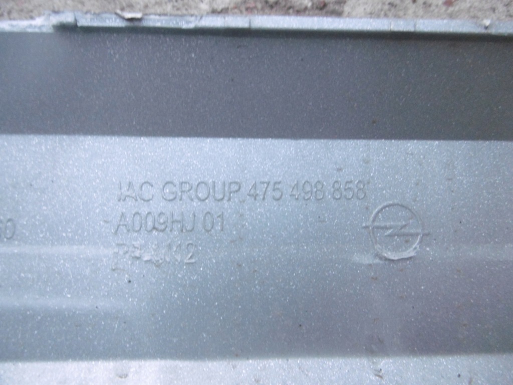 фото №5, Opel crossland x диффузор бампера задняя