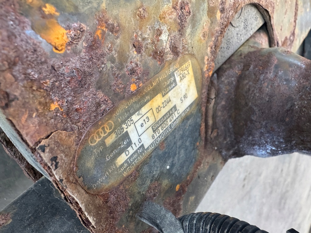 фото №10, Audi a4 b8 kombi hak буксирувальний модуль джгут