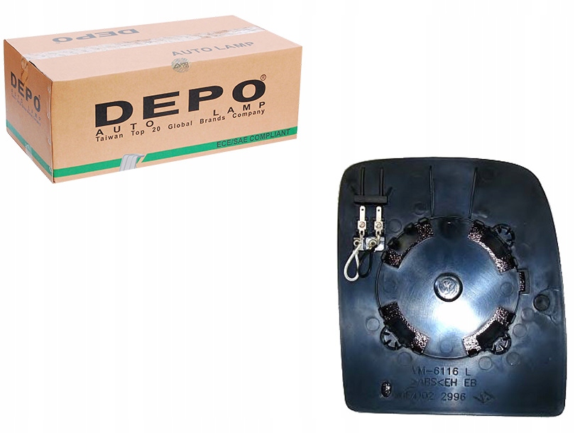 фото №1, Стекло зеркало le citroen jumpy 07- depo