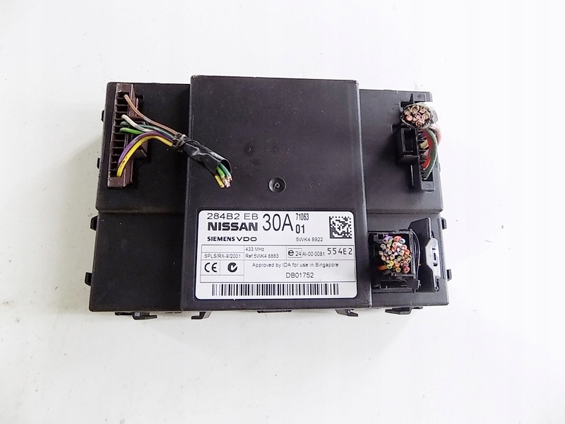 фото №1, Nissan navara d40 iii модуль 284b2eb30a 2.5 dci