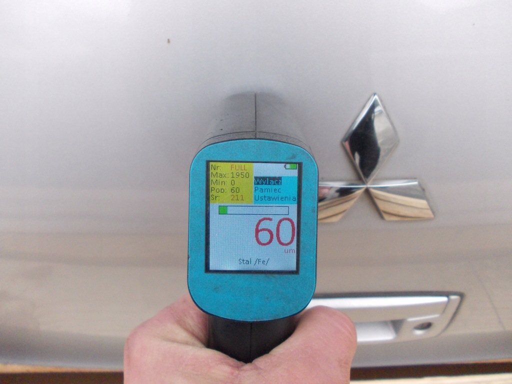 фото №12, Крышка багажника багажника задняя mitsubishi lancer kombi vii 03-