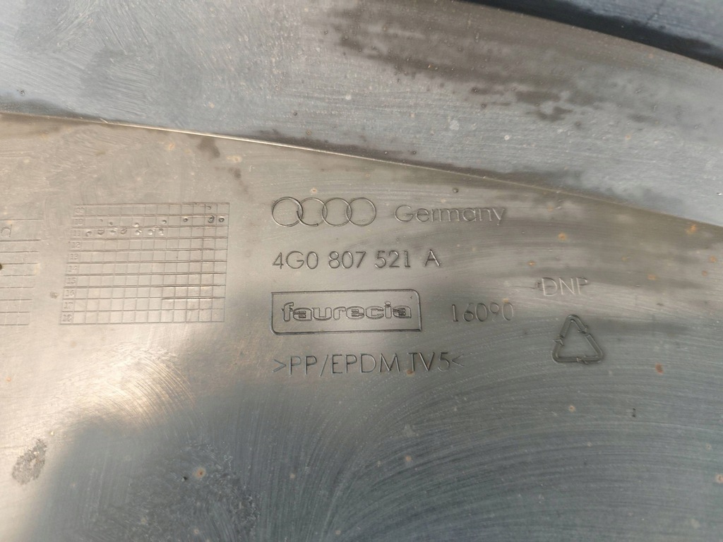 фото №7, Audi a6 s6 c7 4g 2015 - спойлер накладка бампера заднего 4g0807521a