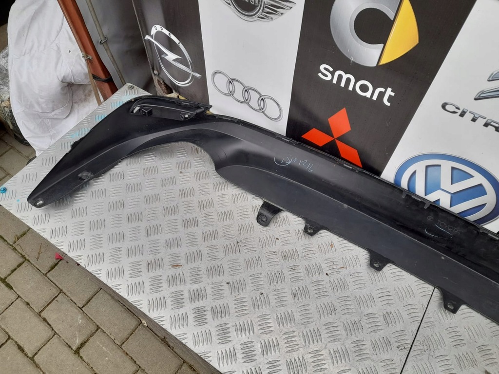 фото №14, Toyota camry viii dół бампера задня spoojler накладка 52169-33030