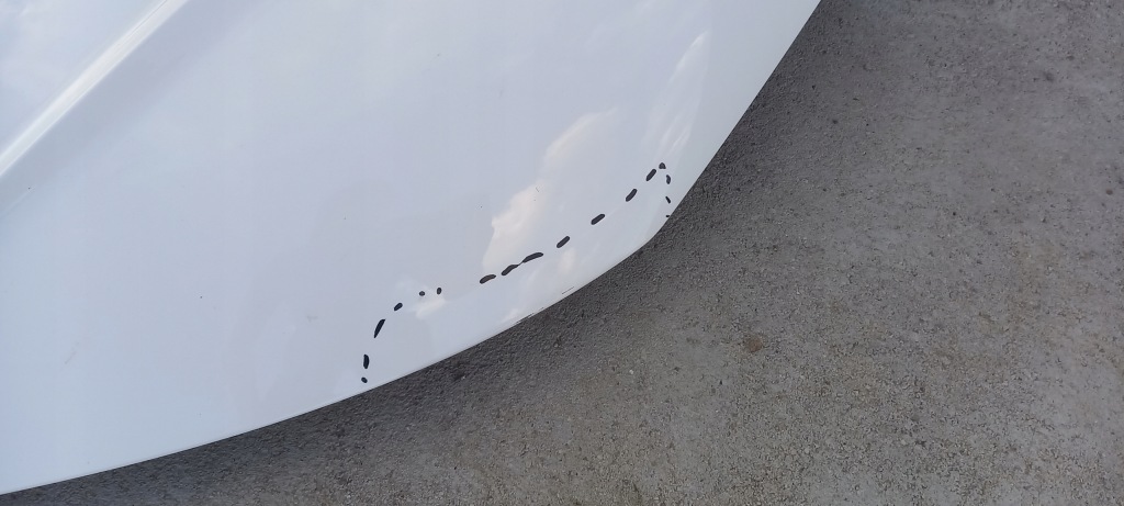 Audi q5 2 капот кришка двигуна білий ідеальний стан Доставка