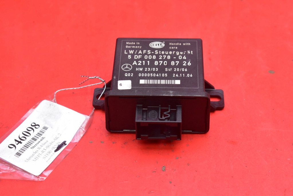 фото №3, Блок керування модуль світла a2118708726 mercedes r-klasa w251 05-10