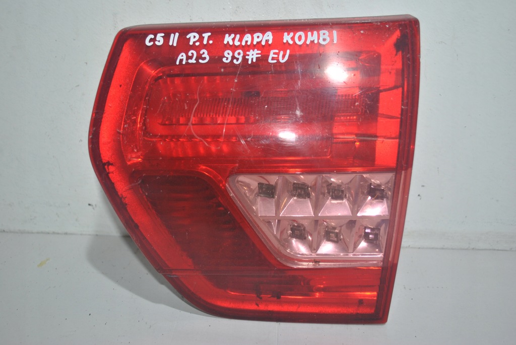 фото №1, Лампа задняя правый задняя w крышка citroen c5 ii eu