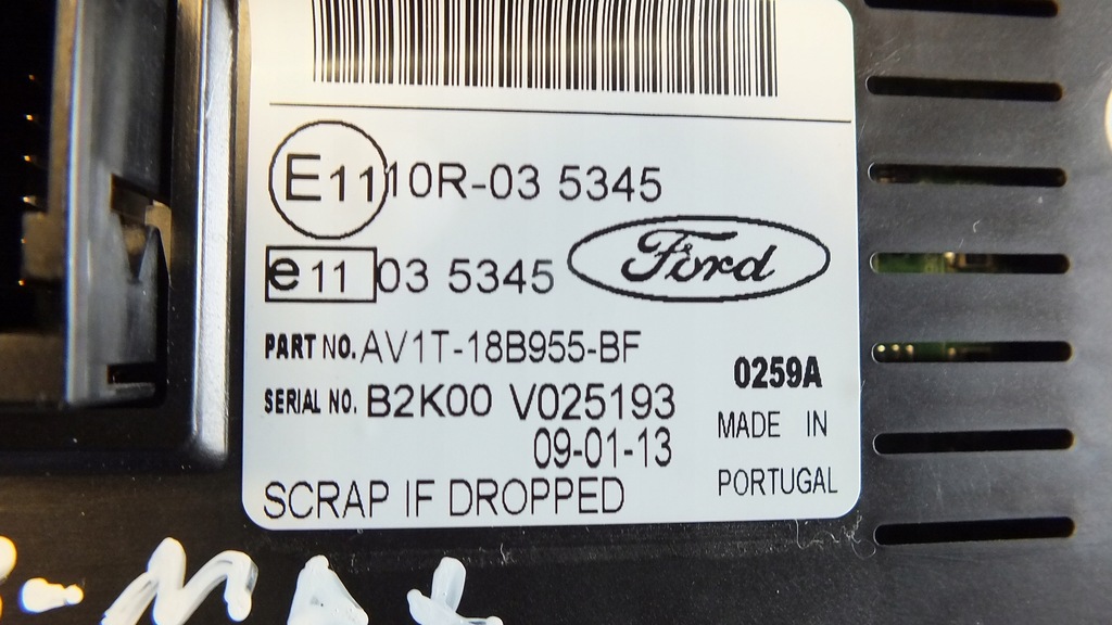 фото №3, Дисплей радіо ford b-max av1t-18b955-bf