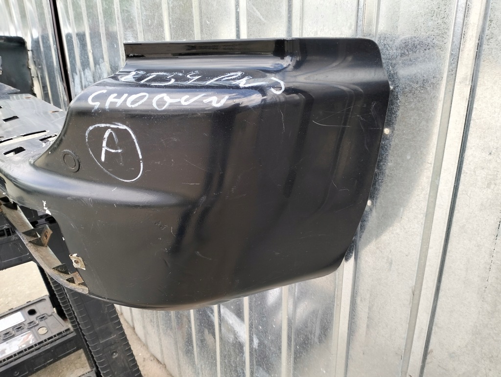 фото №11, Бампер задня задній mitsubishi pajero shogun sport i lata 1999-2006 колір x24