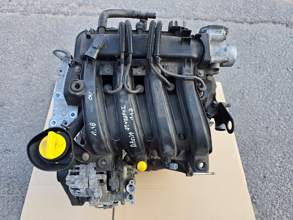фото №15, Двигатель d4f d4f740 1.2 16v dacia logan sandero renault clio iii twingo kompl