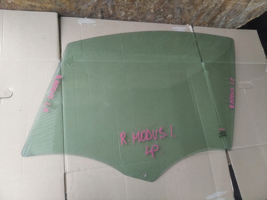 фото №1, Стекло дверь перед левая renault modus