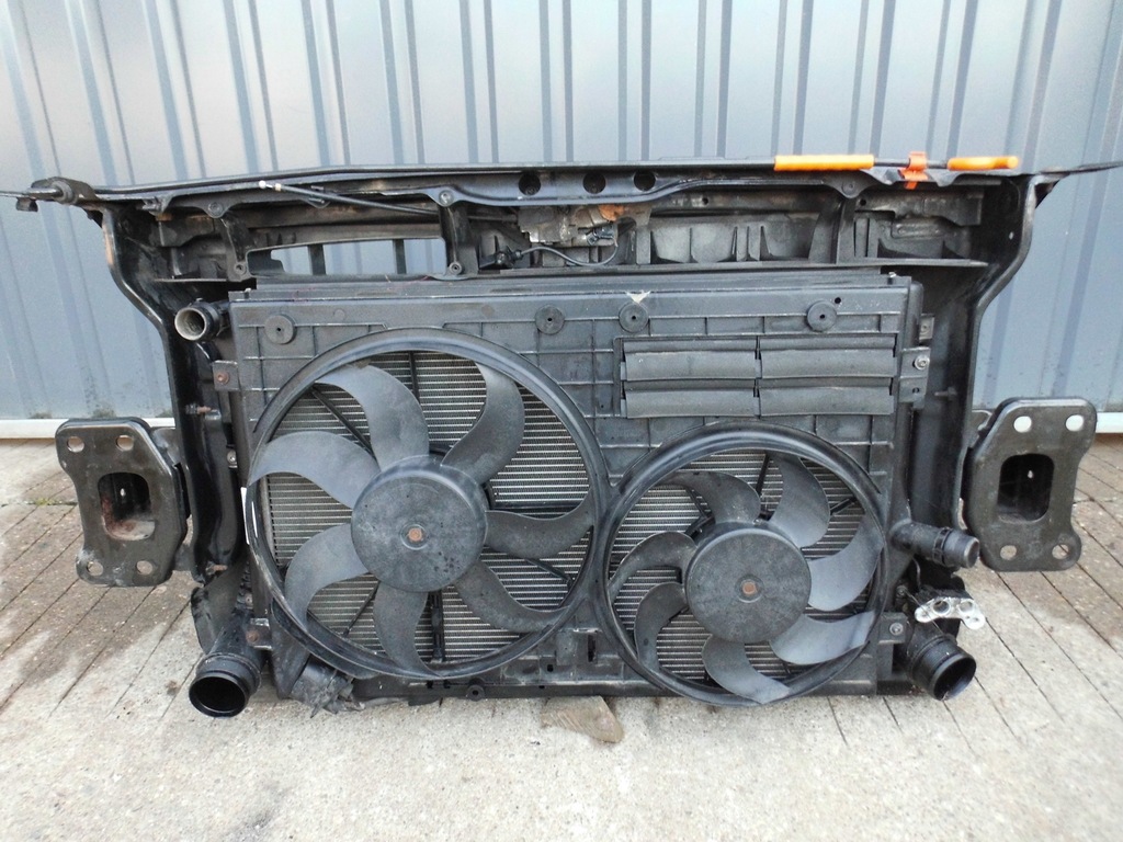 фото №9, Pas передній радіатор вентилятори skoda yeti 5l 2.0tdi 2009-2013r. оригінал