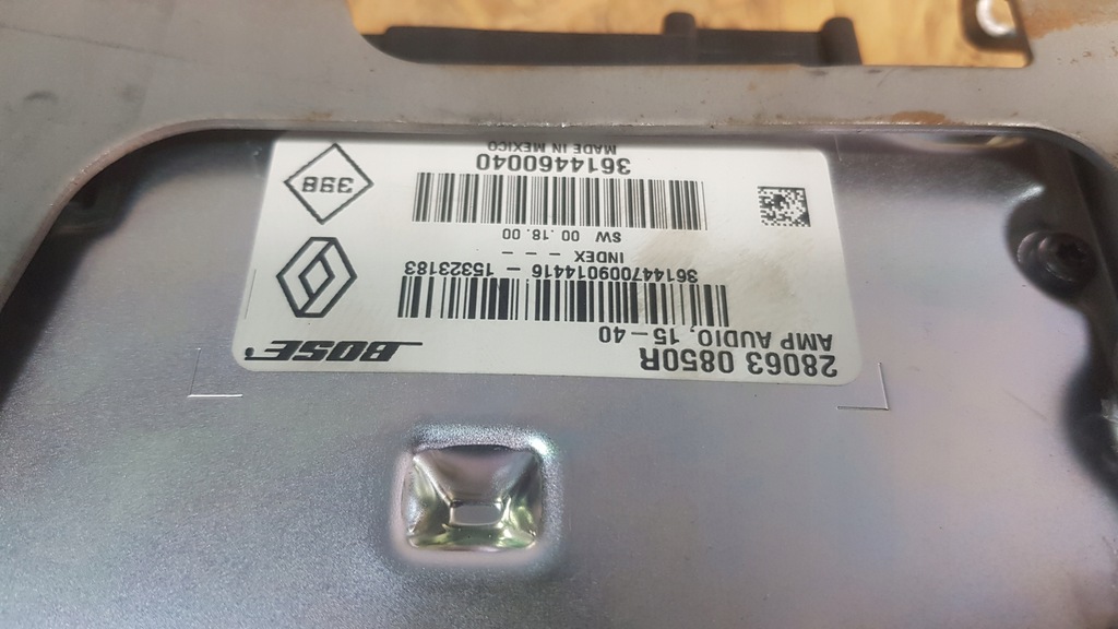 фото №4, Renault talisman підсилювач bose