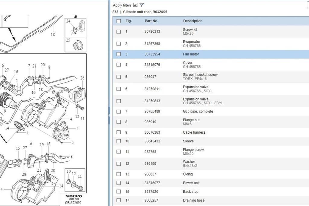 фото №8, Моторчик обігрівача volvo xc90 i 31315064 3.2l бензиновий 179kw 2013