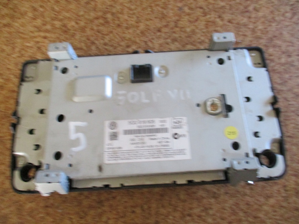 фото №4, Дисплей радіо навігації vw golf vii 5g0919605