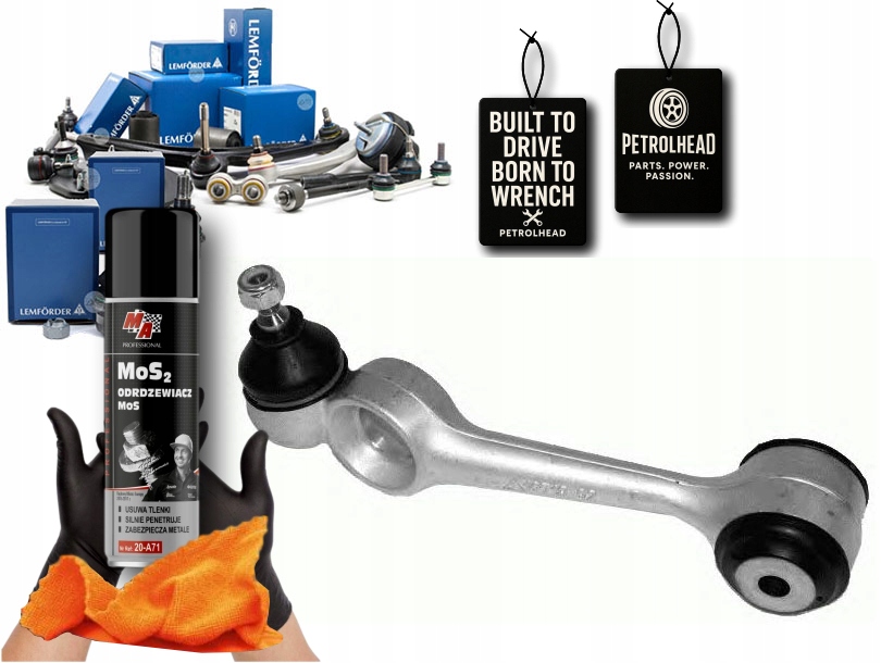 фото №1, Важіль mercedes перед w123 le верхній lemforder #petrolhead pro+ kit1