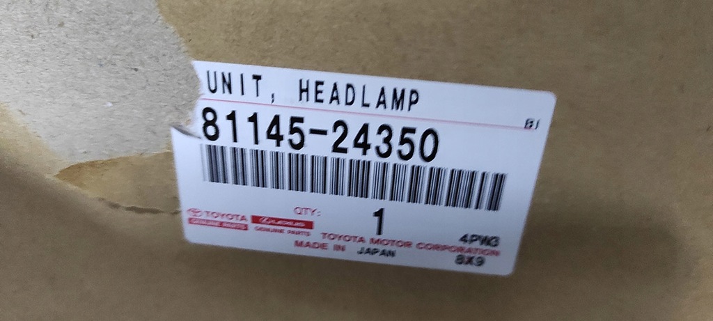 фото №11, Lexus rc 350 rcf 2020 lift лампа фара full