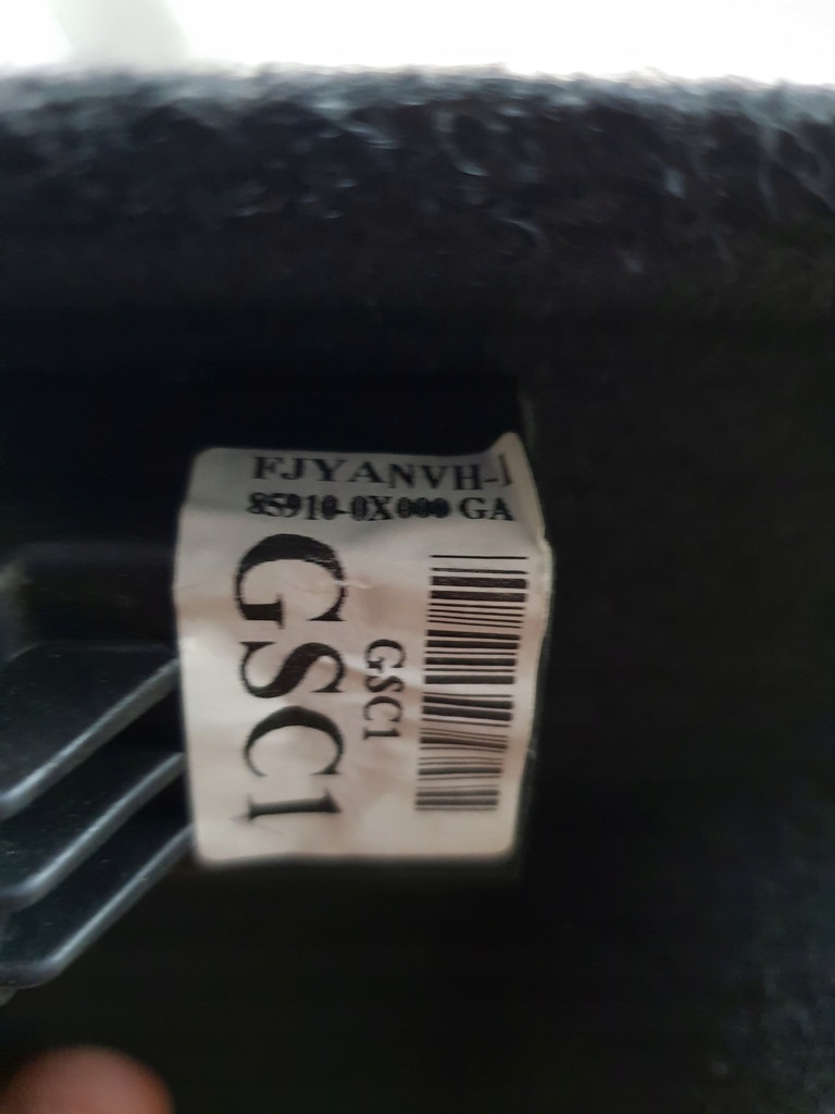 фото №11, Hyundai i10 07-13 5d полиця багажника задня задня 28270-04610ga