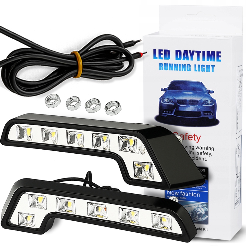 фото №1, Лампы do движение dziennej свет дневные гомологация e4 drl led mercedes