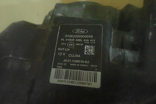 фото №8, Лампа ліва ford transit custom lift led 2018-