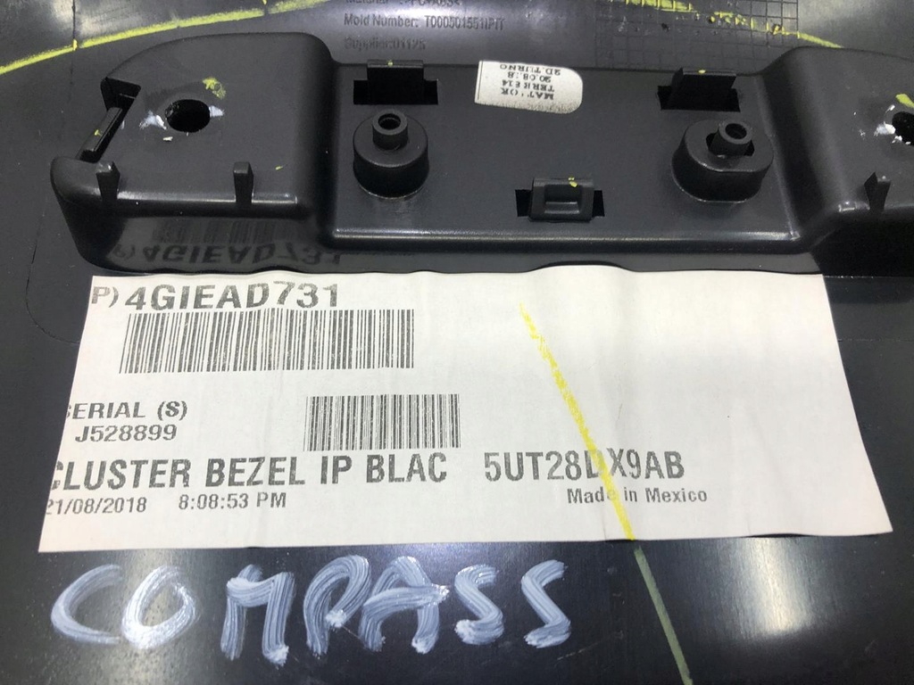 фото №9, Рамка корпус спидометра jeep compass ii 5zt67trmaa