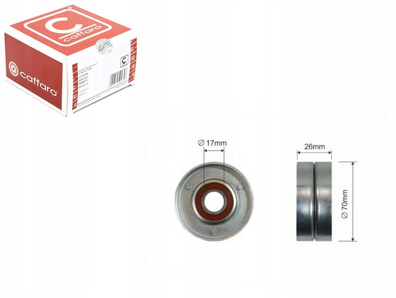 Купити Caffaro ролик натягувача ремінь клиновий 1340533 90