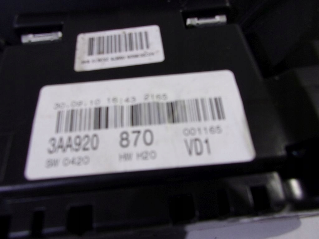 фото №5, Vw passat b7 счетчик приборы 1.4 tfsi 3aa920870