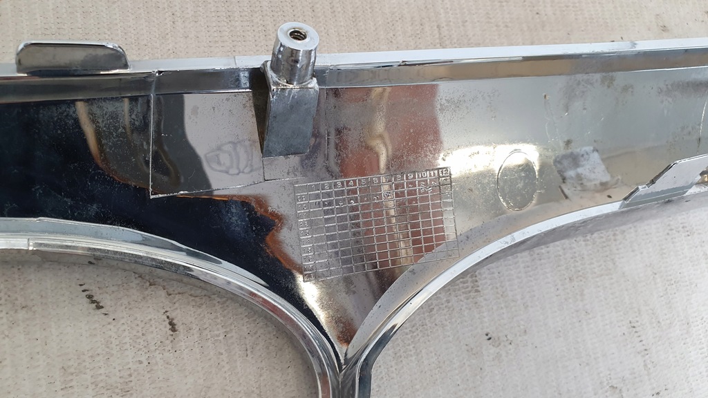 фото №10, Хром решётка радиатора рамка hyundai santa fe ii 09 lift org