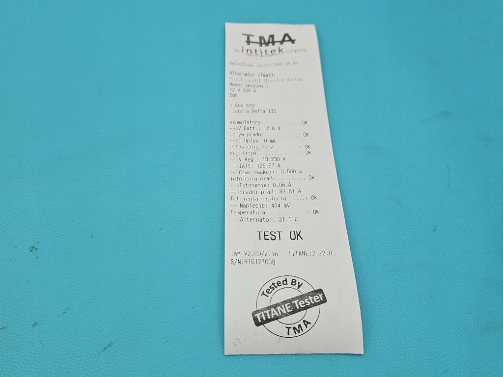 Test генератор lancia delta 3 08-14 51854903 ms1012101081 1.4 t Недорого