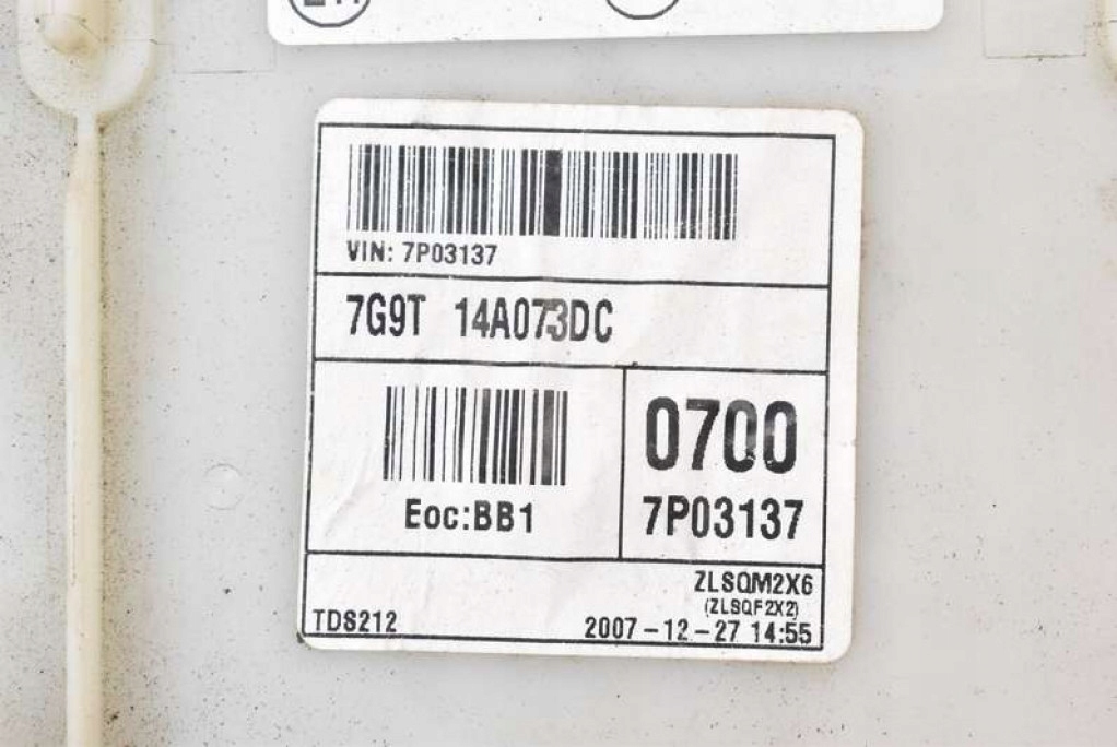 фото №9, Коробка предохранителей bsi 7gt-14a073-dc ford mondeo mk4 1.8 tdci 125 km