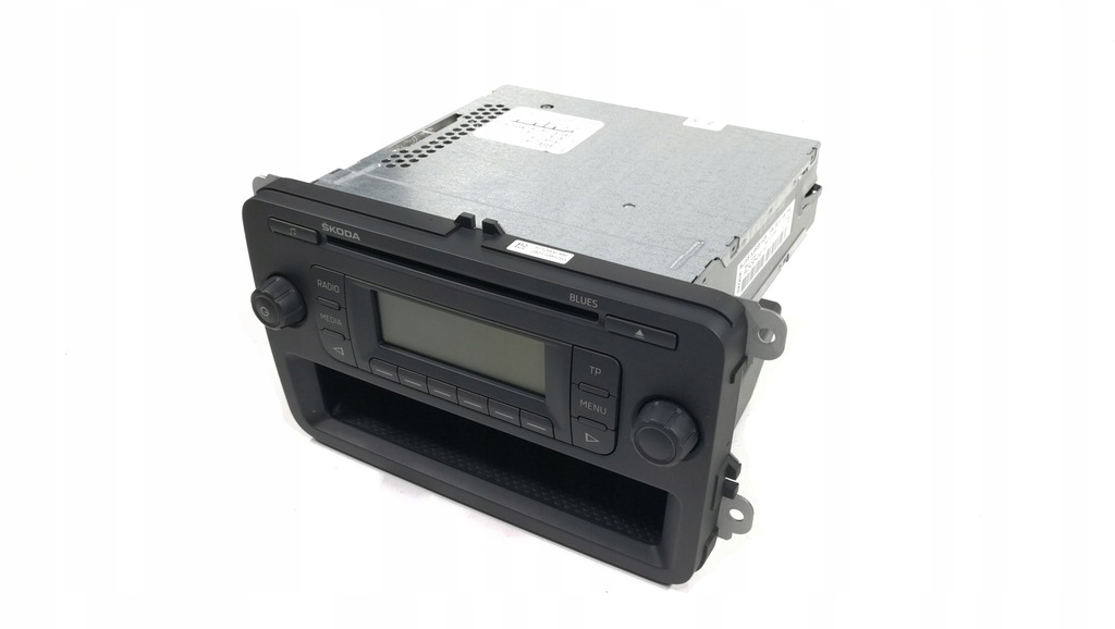 фото №1, Skoda rapid радіо cd mp3 sd blues 5j0035152b