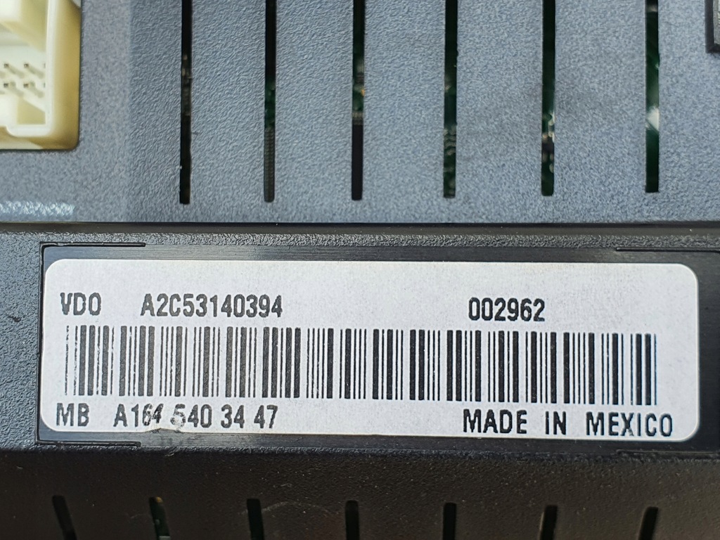 фото №7, Mercedes ml w164 счетчик a1645403447