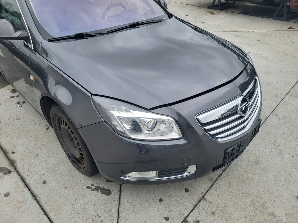 фото №9, Opel insignia i a 09r 2.8 перед капот бампер лампа ксенон крыло z177 pdc